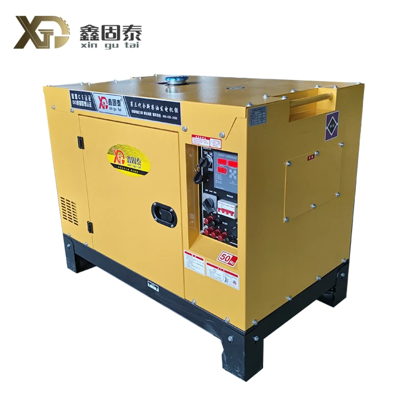 Duplex cylindri Diesel generantis Set