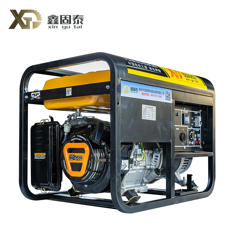 Una-Phase manual Gasoline generans