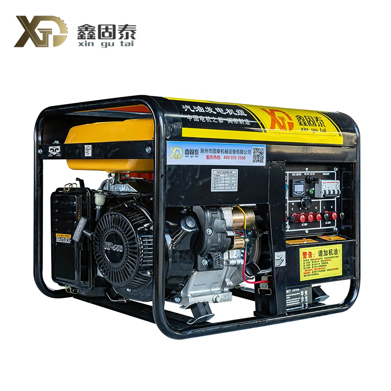 Single-Phase tres-phase Dual-ad gasoline generans