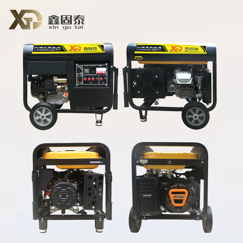 Tres-Phase manual Gasoline generans